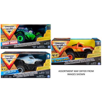 Monster Jam 1:24 Radio Control assorted