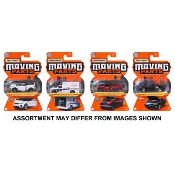 Matchbox Moving Parts Vehicles assorted ( ONLY SOLD in Carton of 8 )