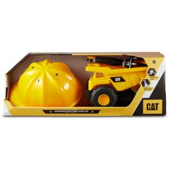"CAT Construction Fleet Sand Set Dump Truck 10"""