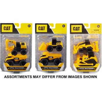 CAT Mini Machines 2pk Vehicles assorted ( ONLY SOLD in Carton of 6 )
