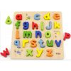 Viga Wooden Block Puzzle Alphabet Lower Case