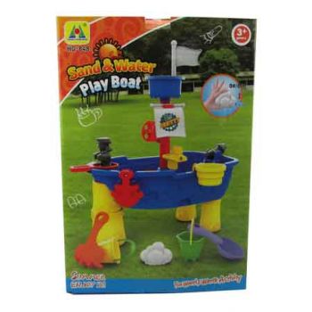Sand and Water Play Boat Table
