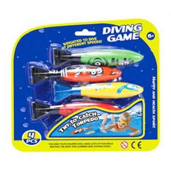 Dive Torpedos 4pk ( was RRP $9.99 )