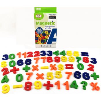 Magnetic Numbers 56pcs