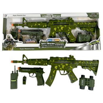 Military Rifle Playset with Lights & Sounds
