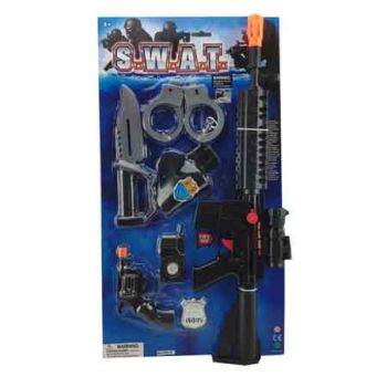 Swat Machine Gun Playset