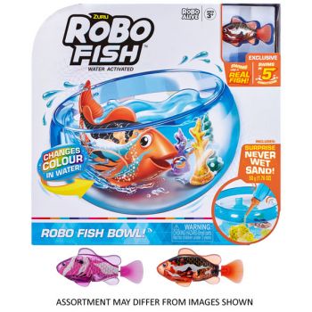 Zuru Robo Alive Fish Playset assorted