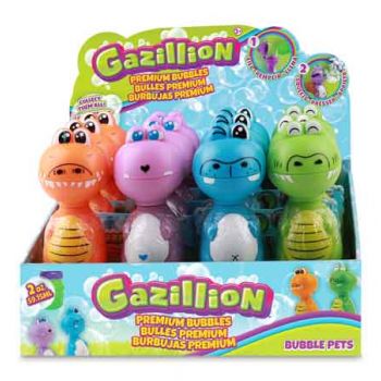 Gazillion Bubble Pets assorted ( ONLY SOLD in Display of 12 )