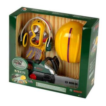 Bosch Chain Saw, Helmet & Accessories