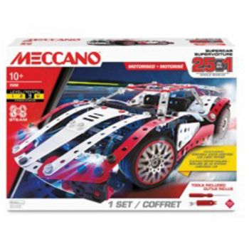 Meccano 25 Multi Model Set - Supercar