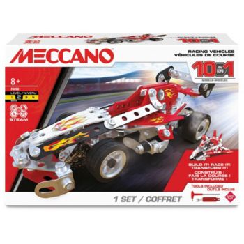 Meccano 10 Multi Model Set - Racing Vehicles
