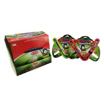Sports Super Boomerang assorted ( ONLY SOLD in Display of 24 )