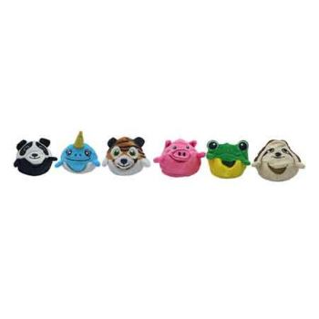 Squeeze Bead Plush Animal 7cm assorted ( ONLY SOLD in Display of 12 )