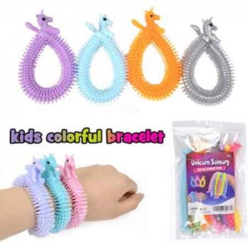 Stretchy 20cm Unicorn Sensory Bracelet 