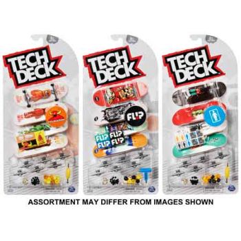 Tech Deck 4 Pack assorted ( ONLY SOLD in Carton of 8 )