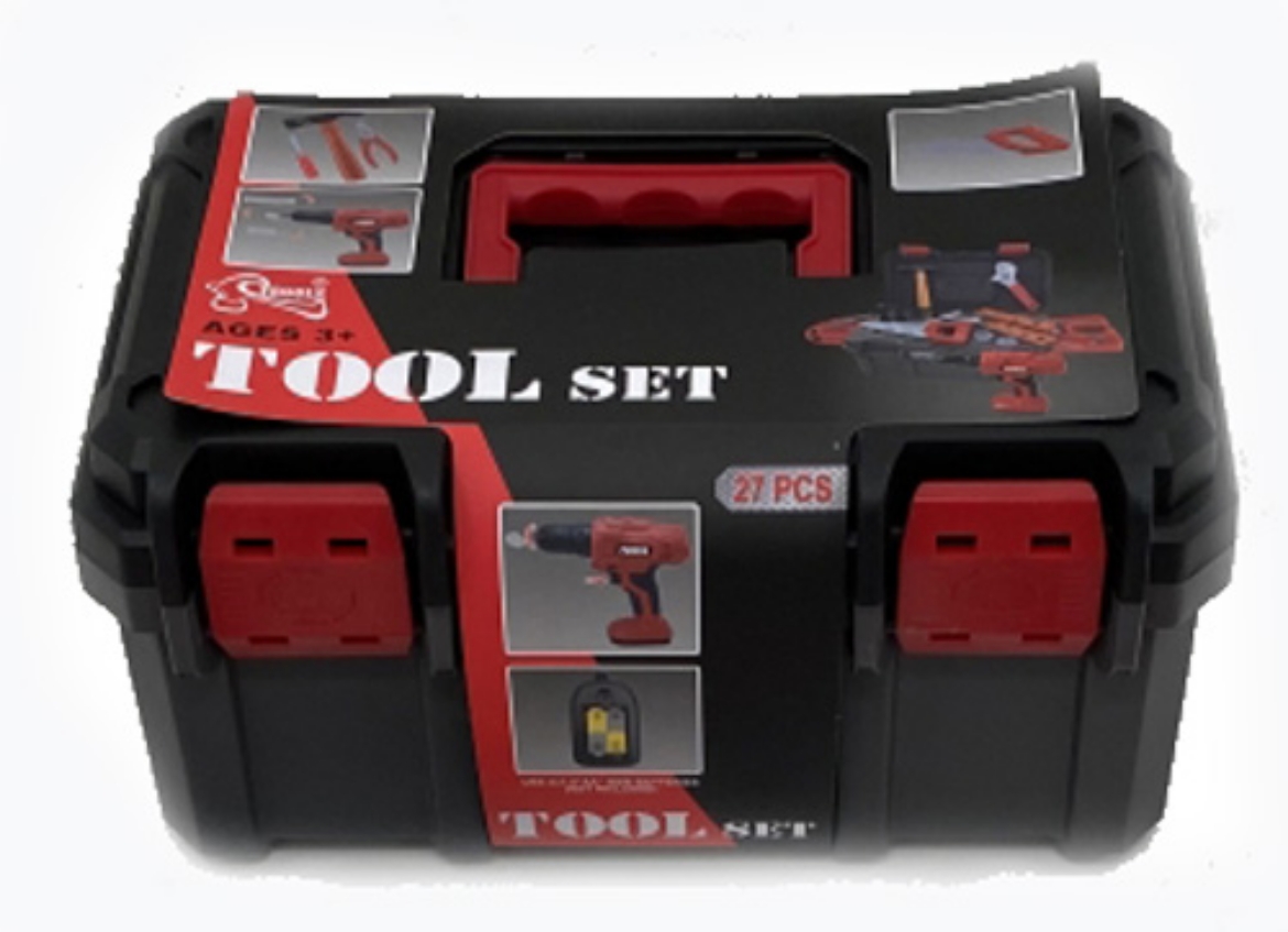 Picture of Tool Set Carry Case with Drill 27pc Electric