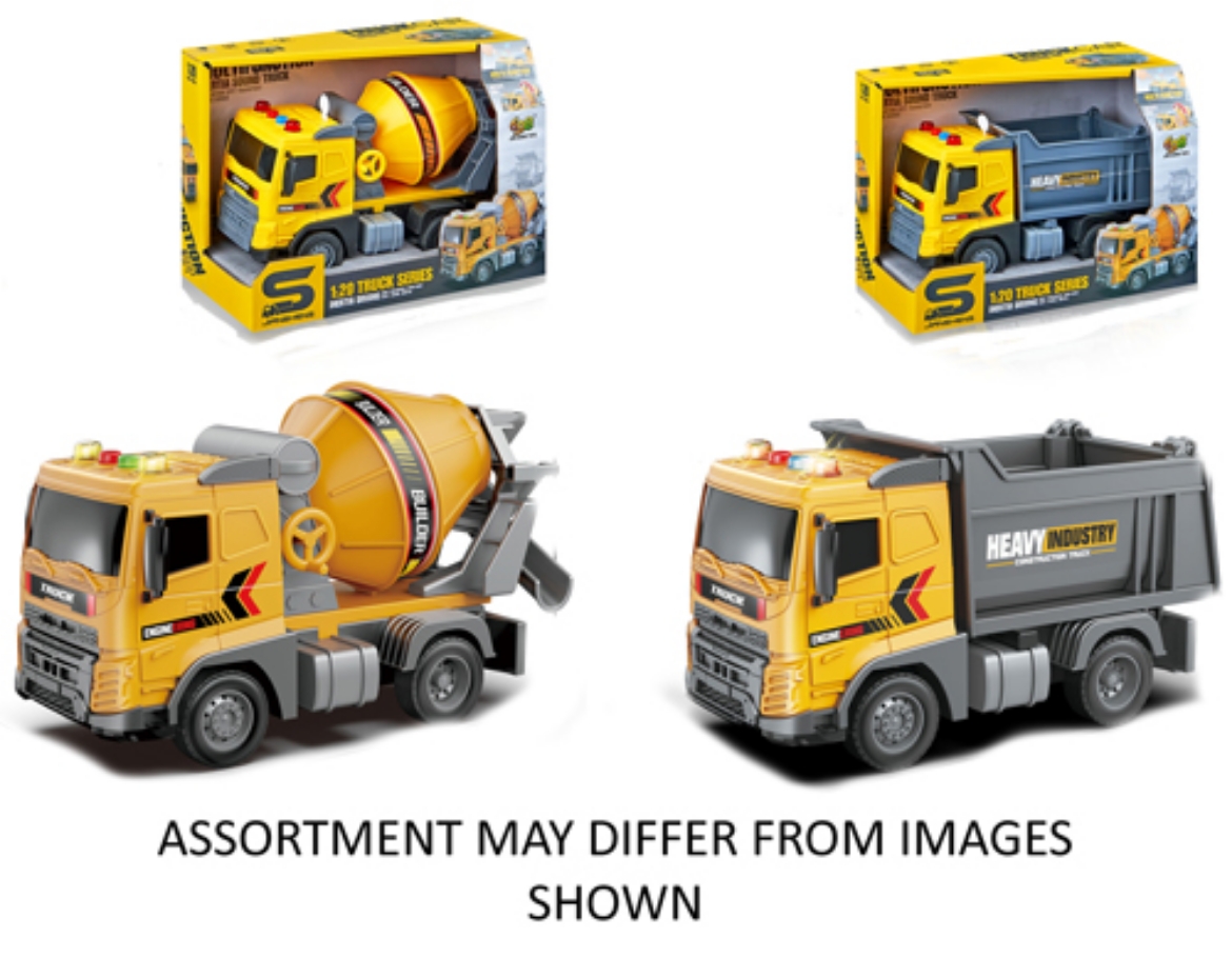 Picture of Construction Vehicles 18cm with Lights & Sounds assorted