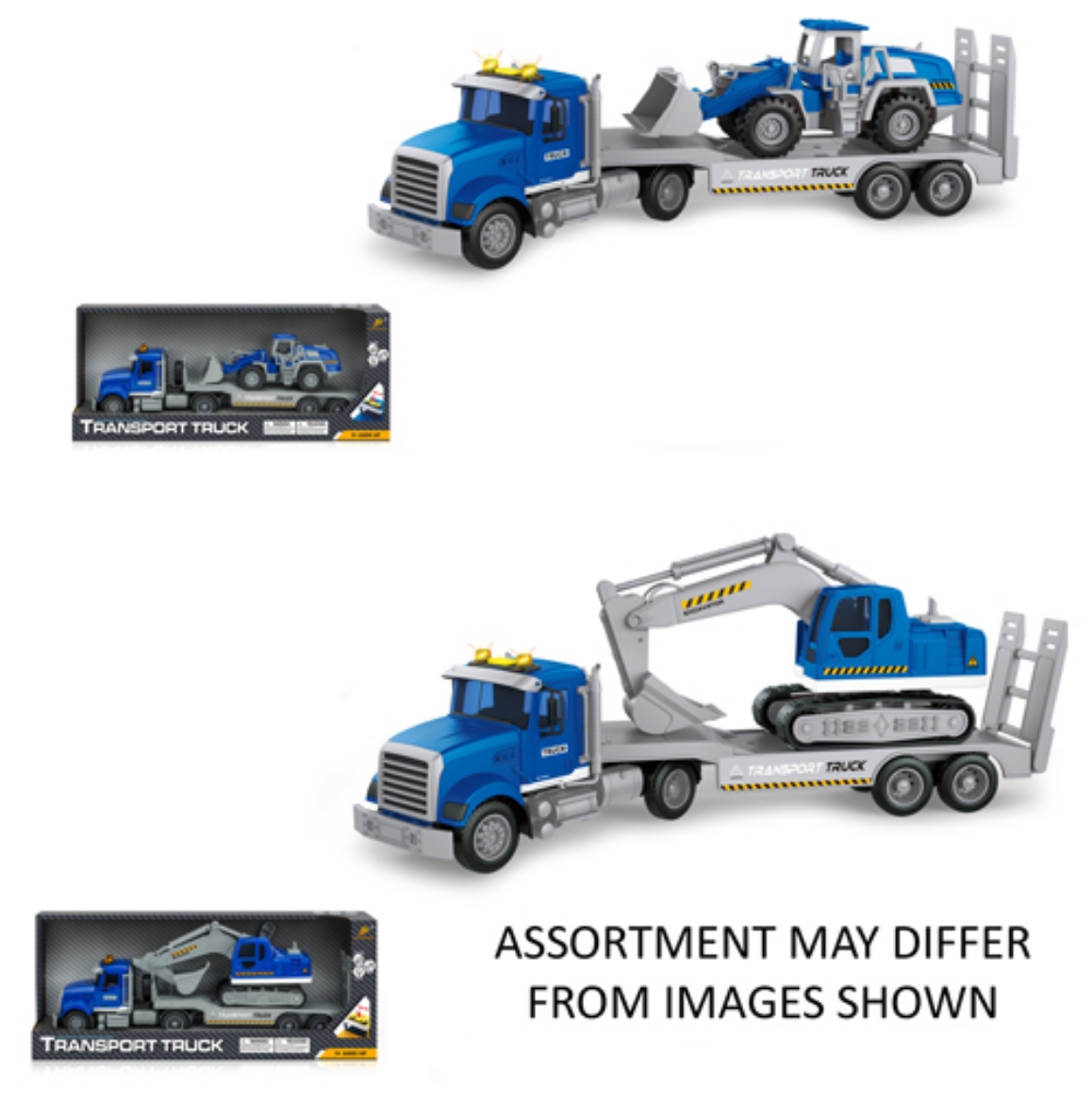 Picture of Truck Transporter 45cm & Vehicle with Lights & Sounds assorted