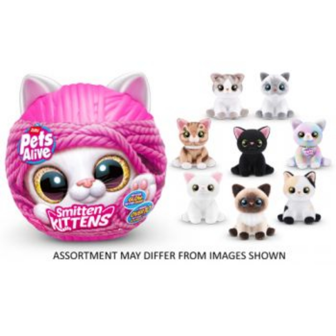 Picture of ZURU Pet's Alive Smitten Kitten's Interactive Plush assorted ( was RRP $34.99 )
