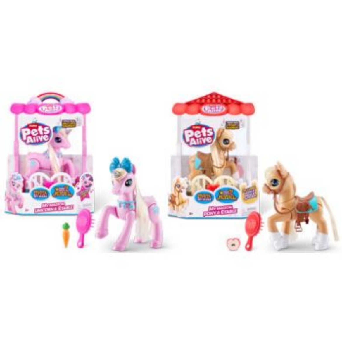 Picture of ZURU Pet's Alive Unicorn & Pony Playset assorted ( ONLY SOLD in Carton of 6 )