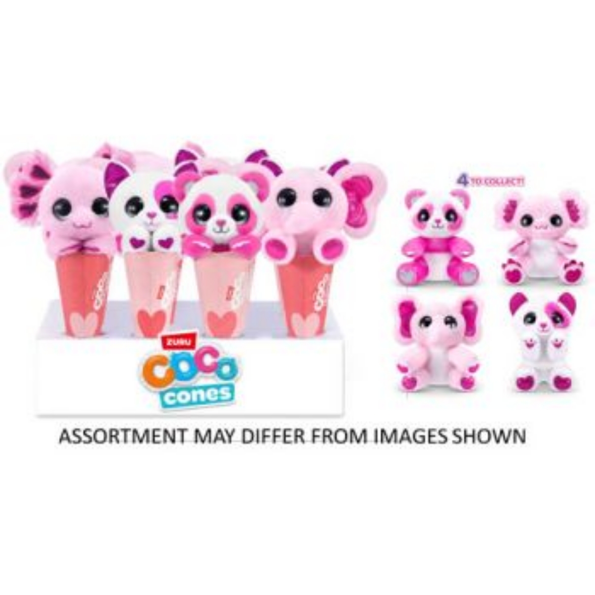 Picture of ZURU Coco Cones LOVE assorted ( ONLY SOLD in Display of 12 )