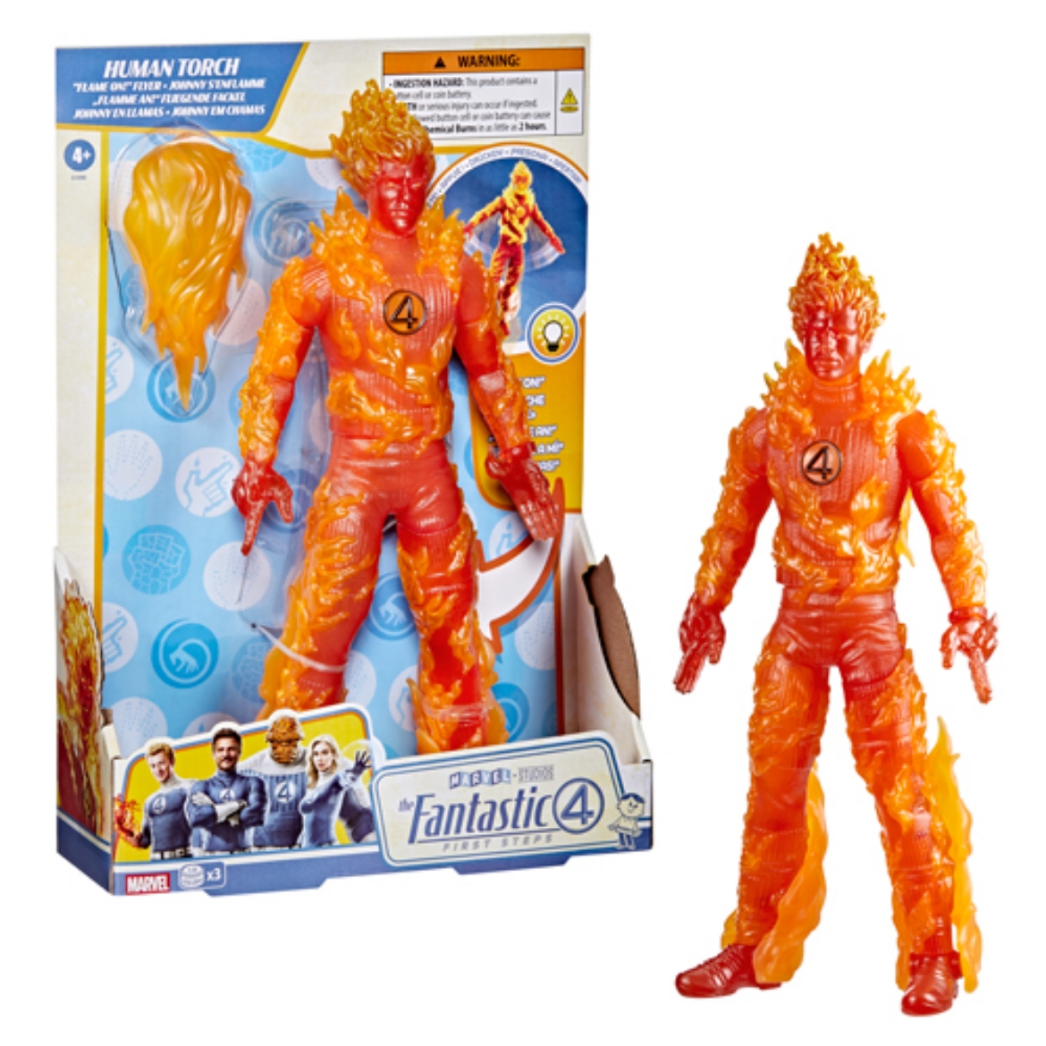 Picture of Fantastic 4 Figure - HUMAN TORCH