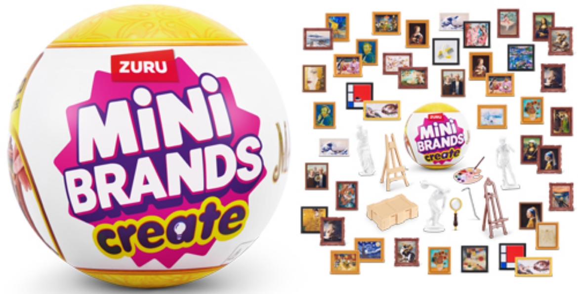 Picture of ZURU Mini Brands Masterpieces Series 1 ( ONLY SOLD in Display of 25 )