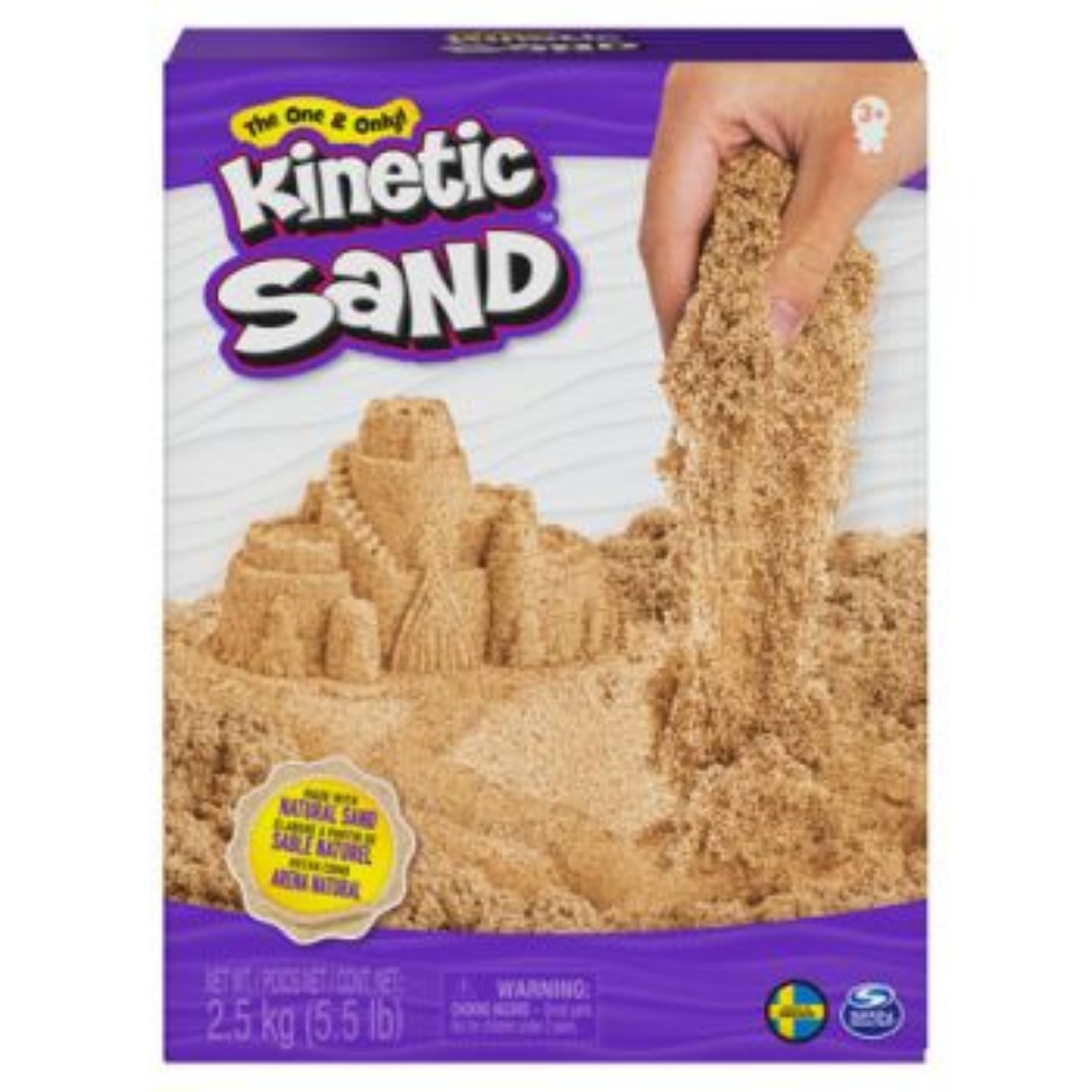 Picture of Kinetic Sand 2.5kg Brown Bulk Sand