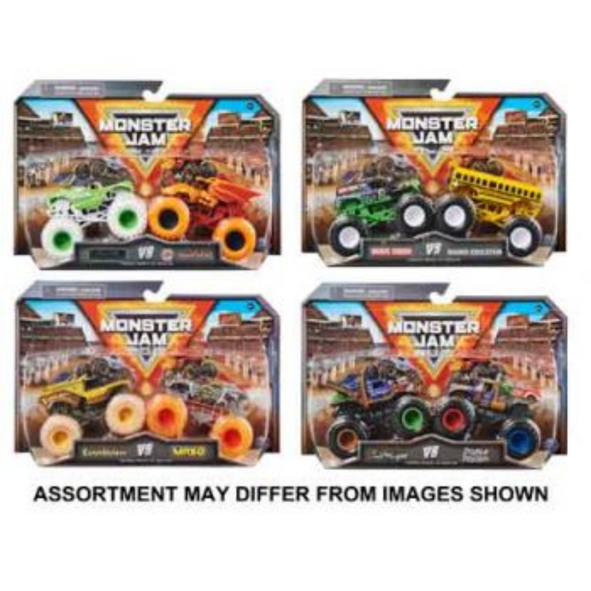Picture of Monster Jam 1:64 Diecast Trucks 2pk assorted ( ONLY SOLD in Carton of 5 )