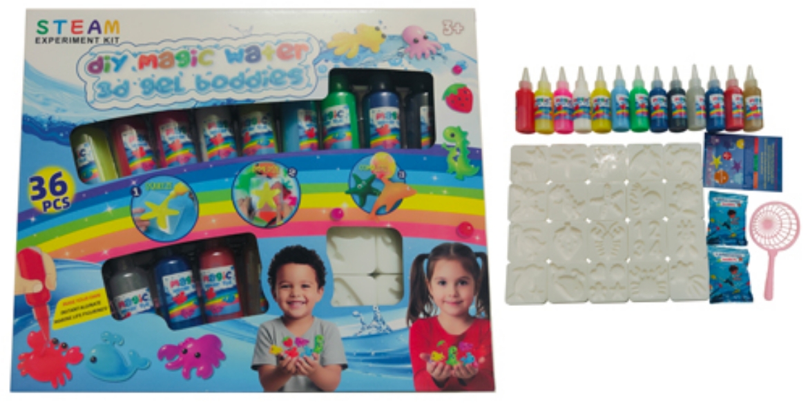 Picture of Magic Water Squishy Elf Buddies 36pce Playset