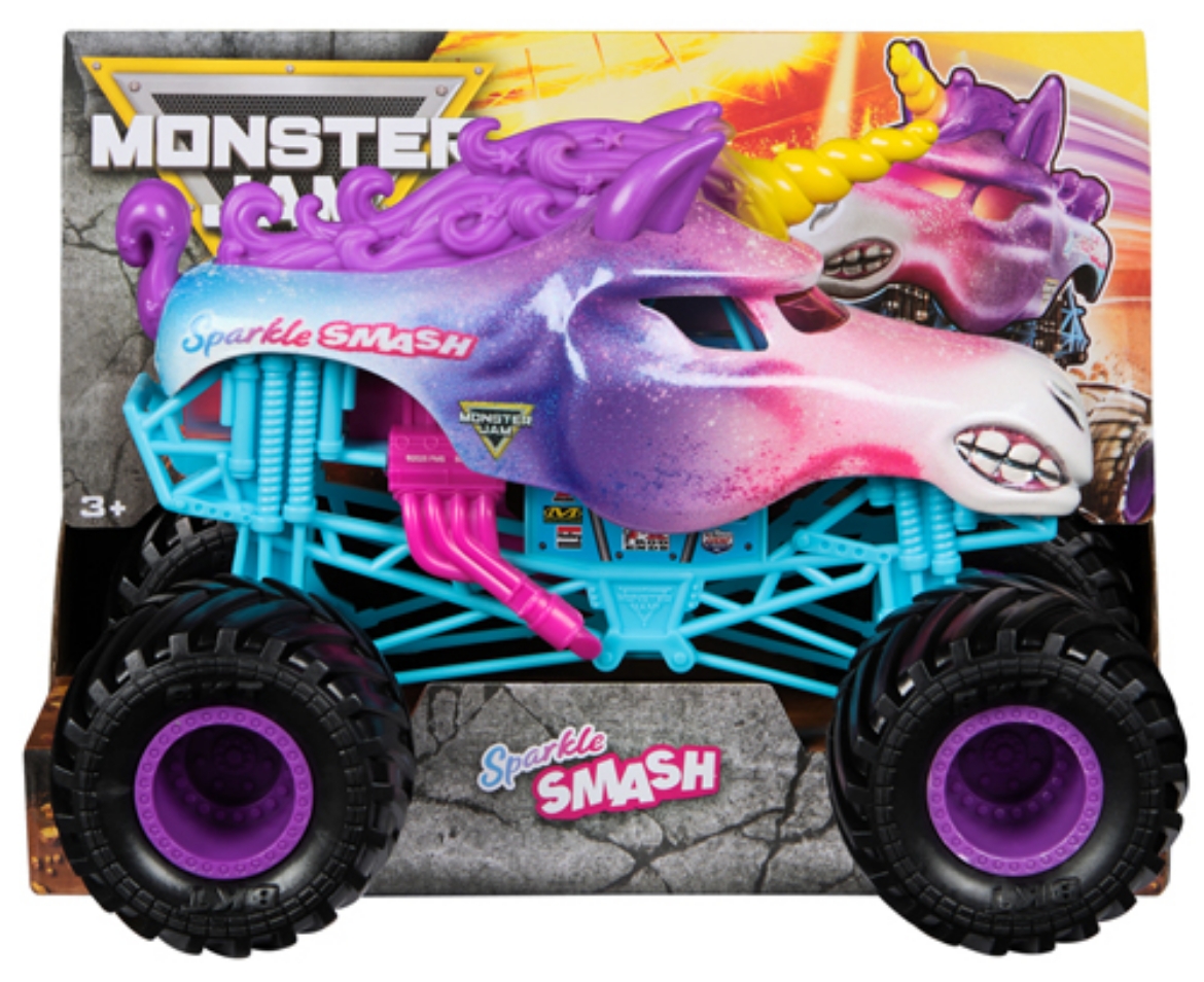 Picture of Monster Jam 1:24 Sparkle Smash Diecast Truck