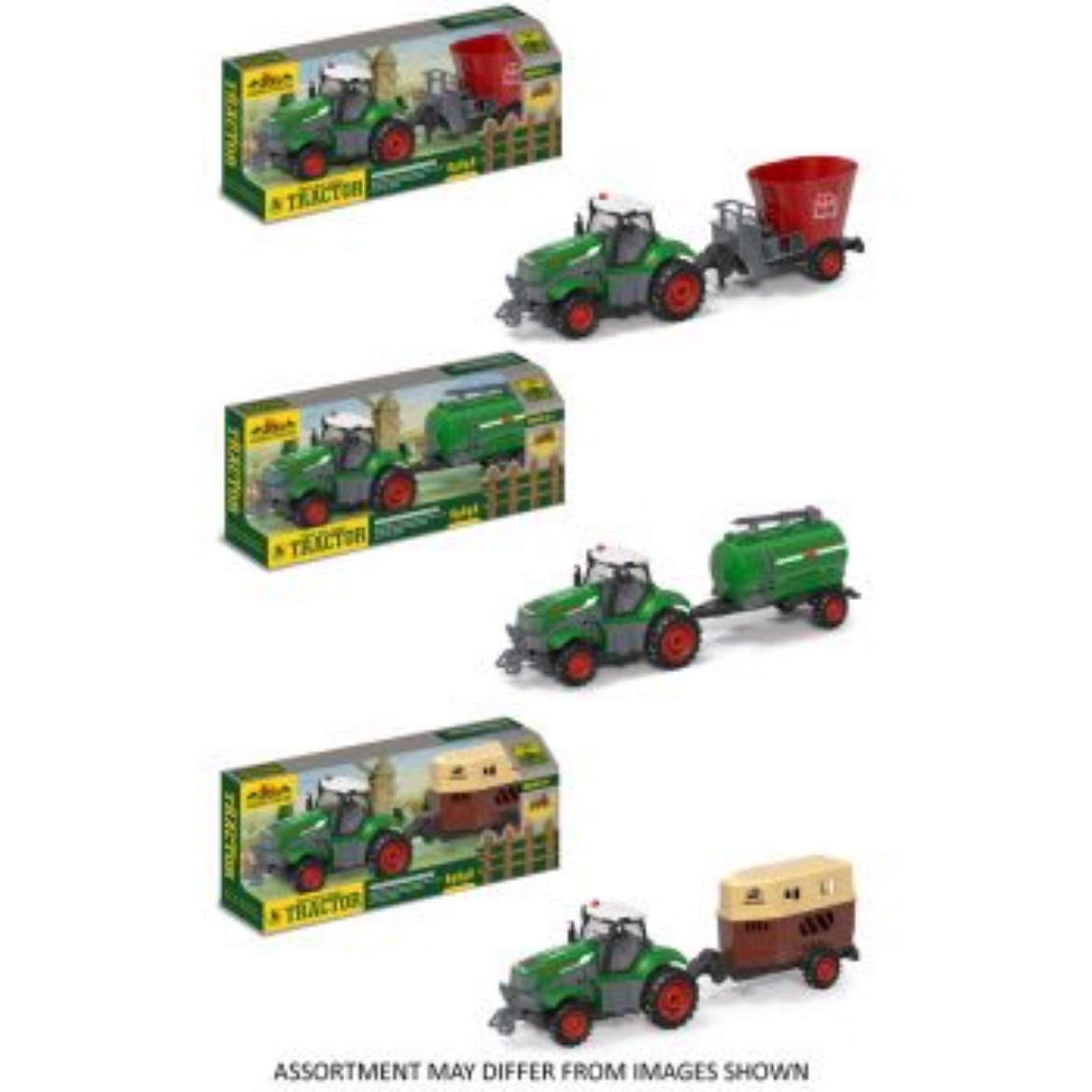 Picture of Farm Tractor & Trailer 42cm Friction assorted
