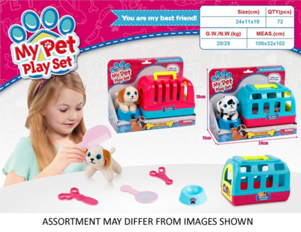 Picture of My Pet Dog Playset in Carry Case assorted