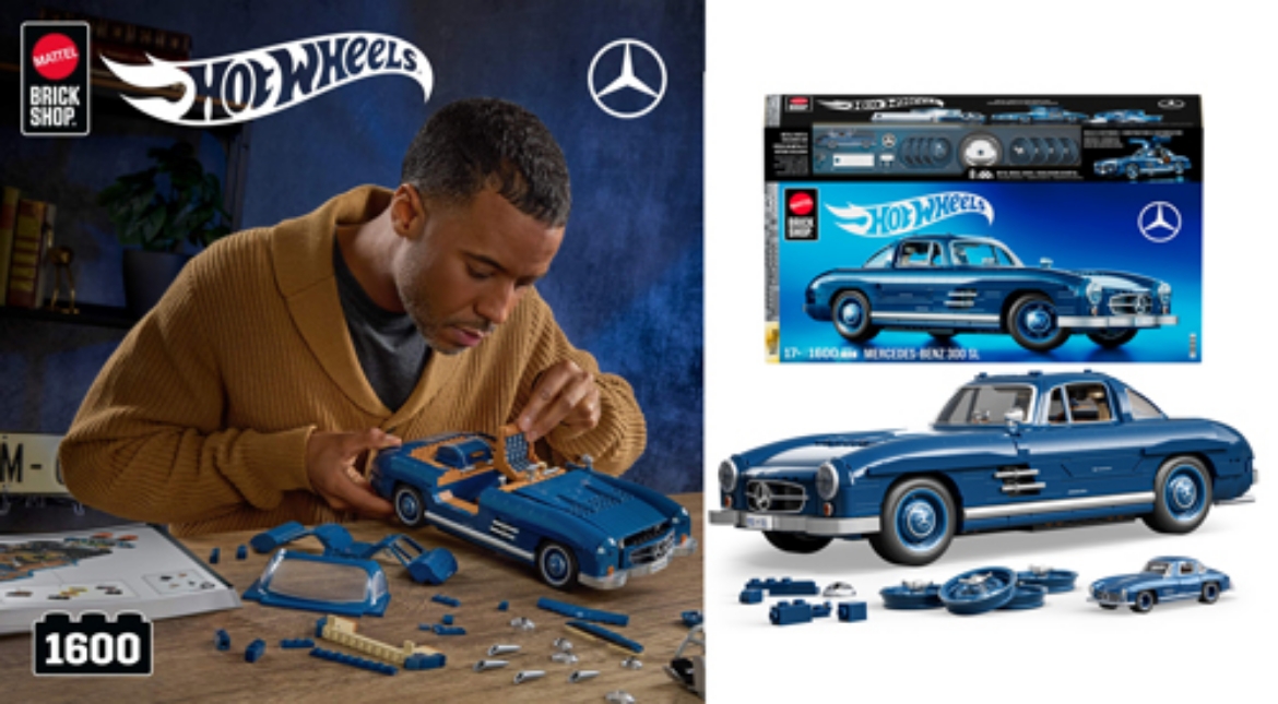Picture of Mega Hot Wheels Premium Mercedes Benz