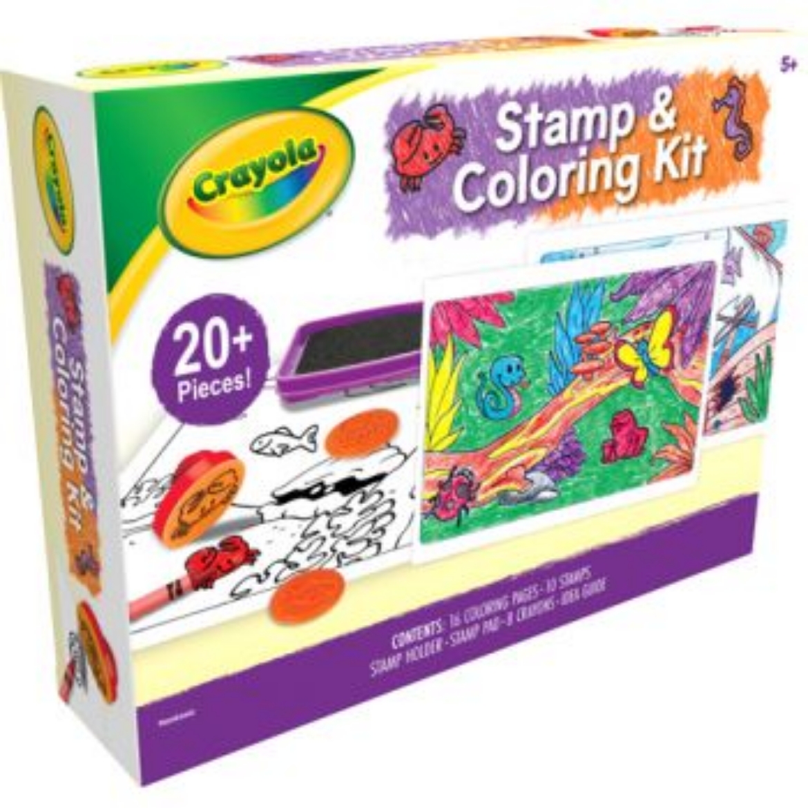 Picture of Crayola Stamp & Colouring Kit