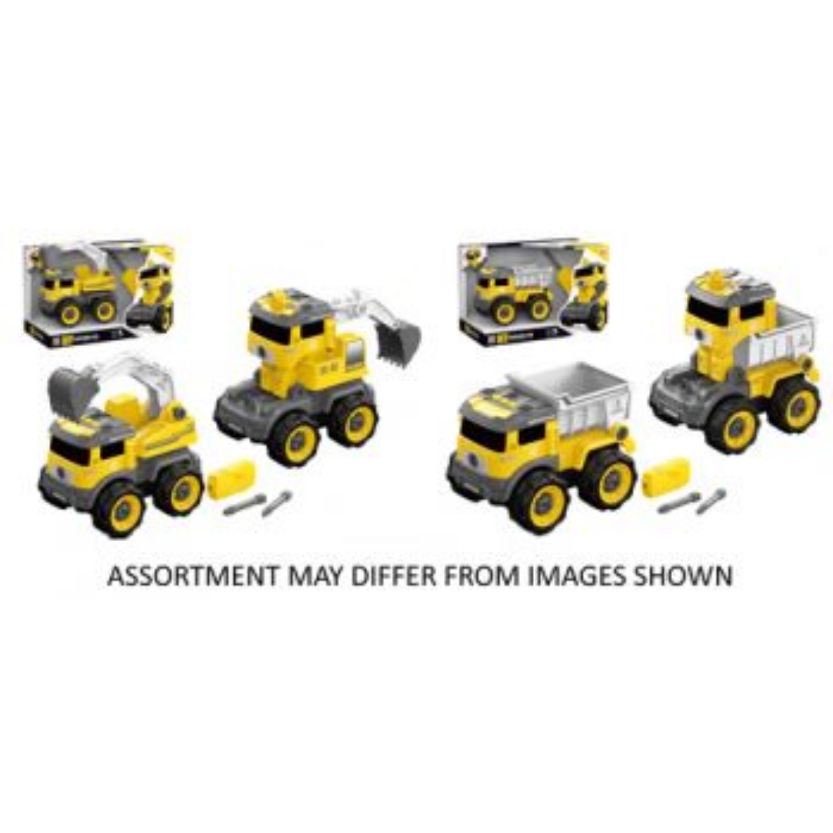 Picture of Take Apart Construction Vehicles assorted with Lights & Sounds