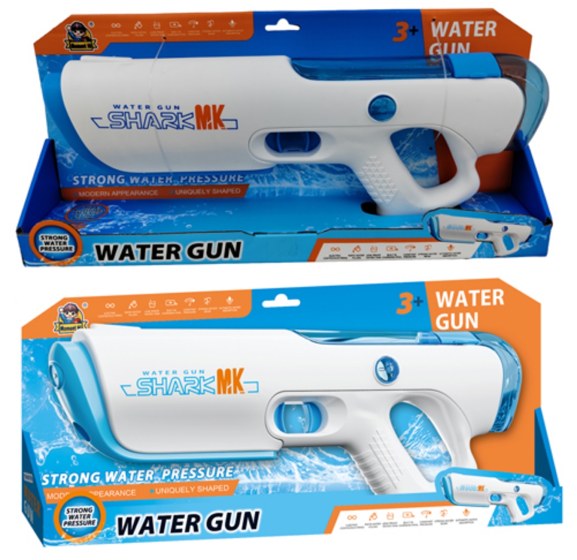 Picture of Water Gun Electric Dual Function Water Fill 40cm  3.7v ( was RRP $29.99 )