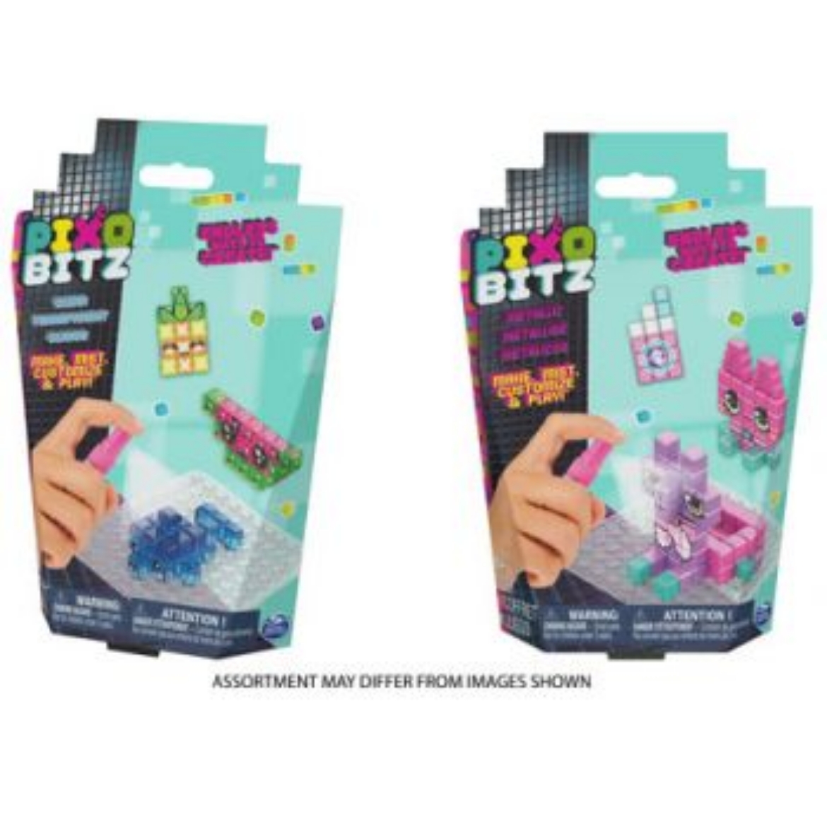 Picture of Pixobitz Metallic & Sparkly Feature Pack assorted ( ONLY SOLD in Display of 4 ) ( was RRP $24.99 )