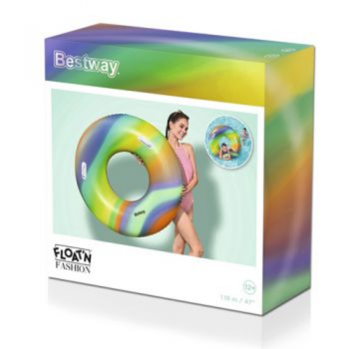 Picture of 120cm Rainbow Swim Tube