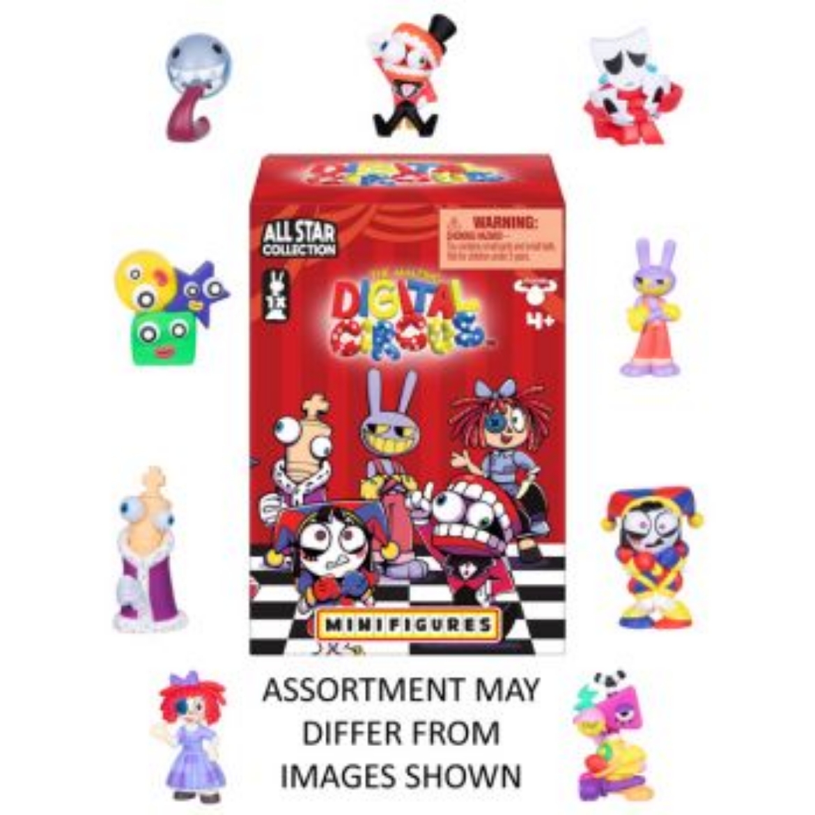 Picture of The Amazing Digital Circus Collector Mini Figure assorted ( ONLY SOLD in Display of 12 )