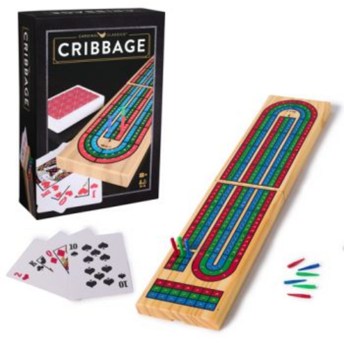 Picture of Classic Games Solid Wood Cribbage