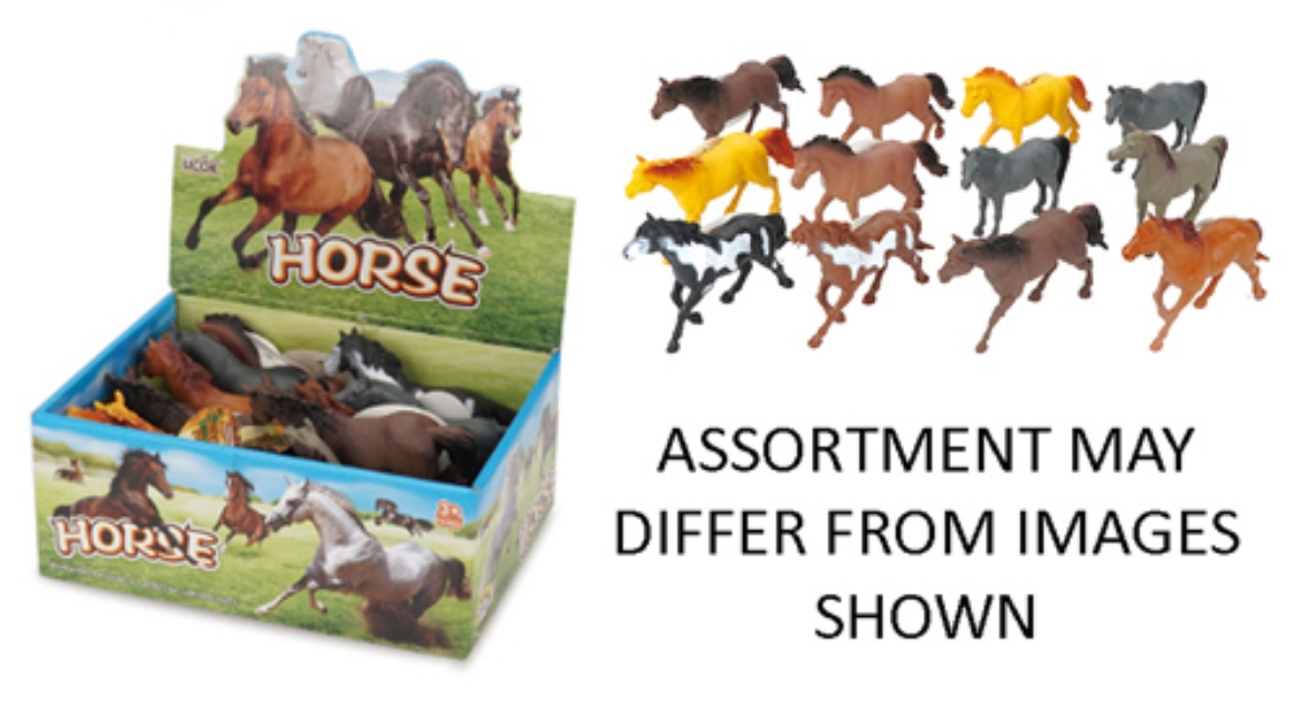 Picture of 12pcs Horses assorted ( ONLY SOLD in display of 12 )