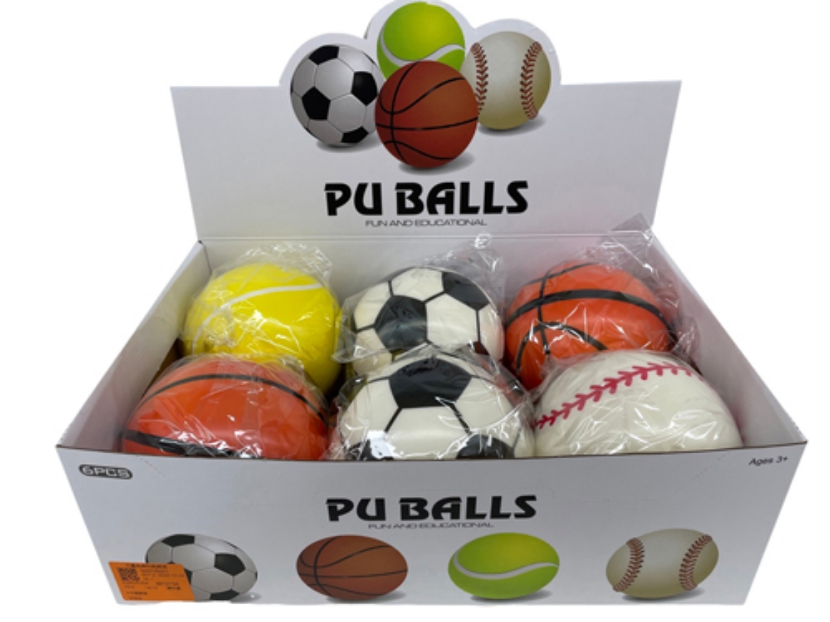 Picture of 15cm Mixed Sports Balls (ONLY SOLD in Display of 6 ) ( was RRP $12.99 )
