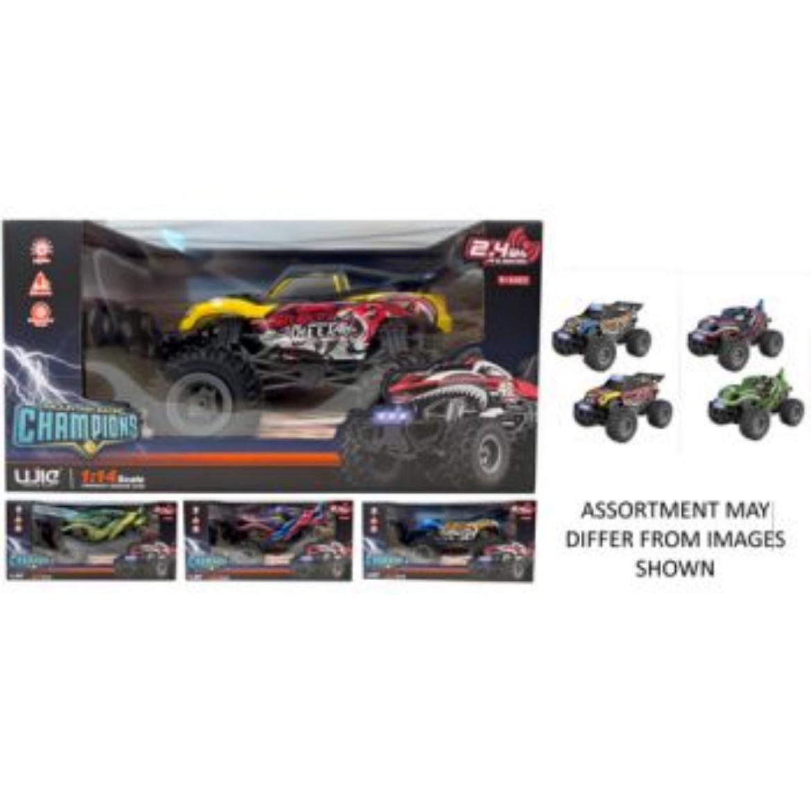 Picture of Radio Control 1:14 Off Road Vechicle 2.4Ghz with Lights assorted