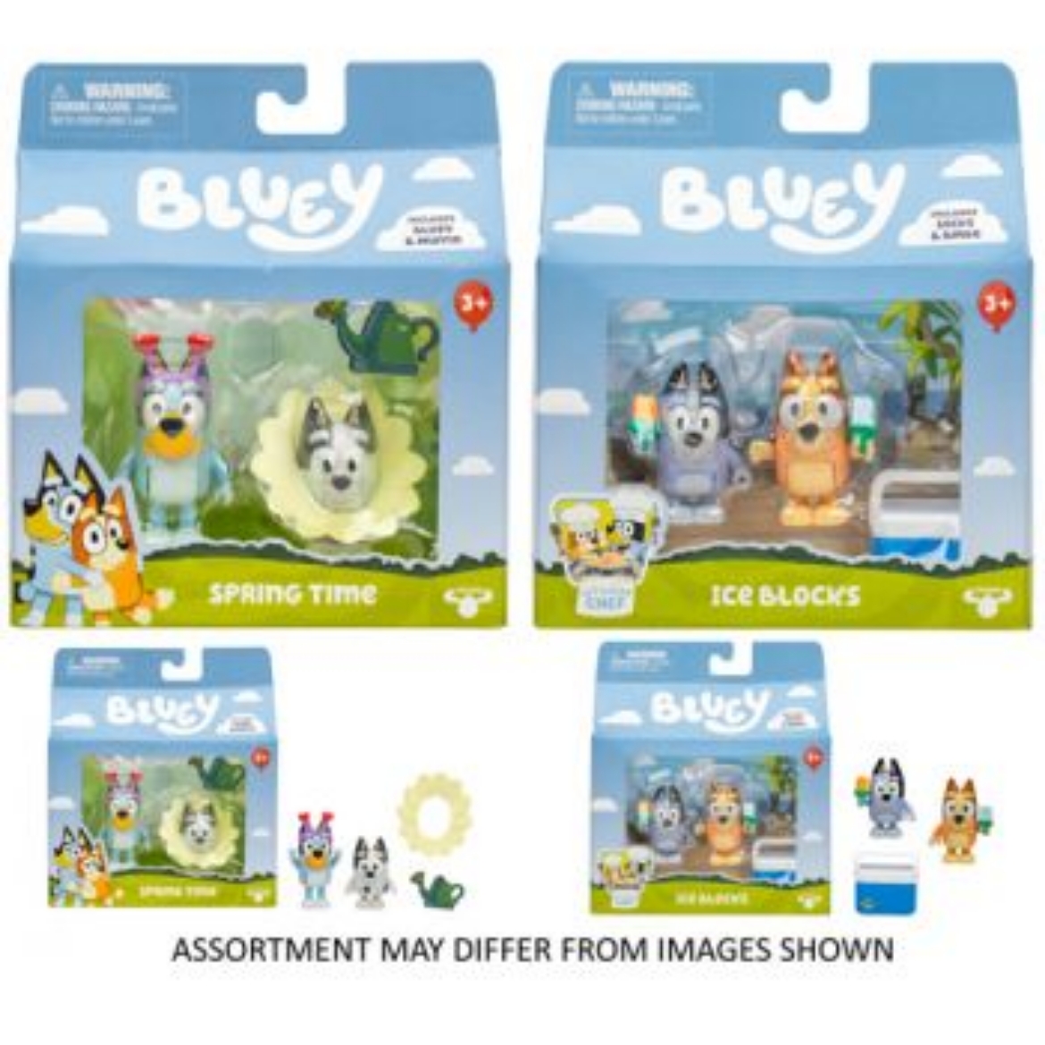 Picture of Bluey Series 13 Figure 2 Pack assorted ( ONLY SOLD in Carton of 4 )