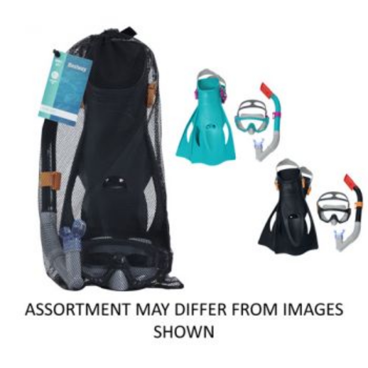 Picture of Spark Wave Mask/Snorkel/Fins Set assorted