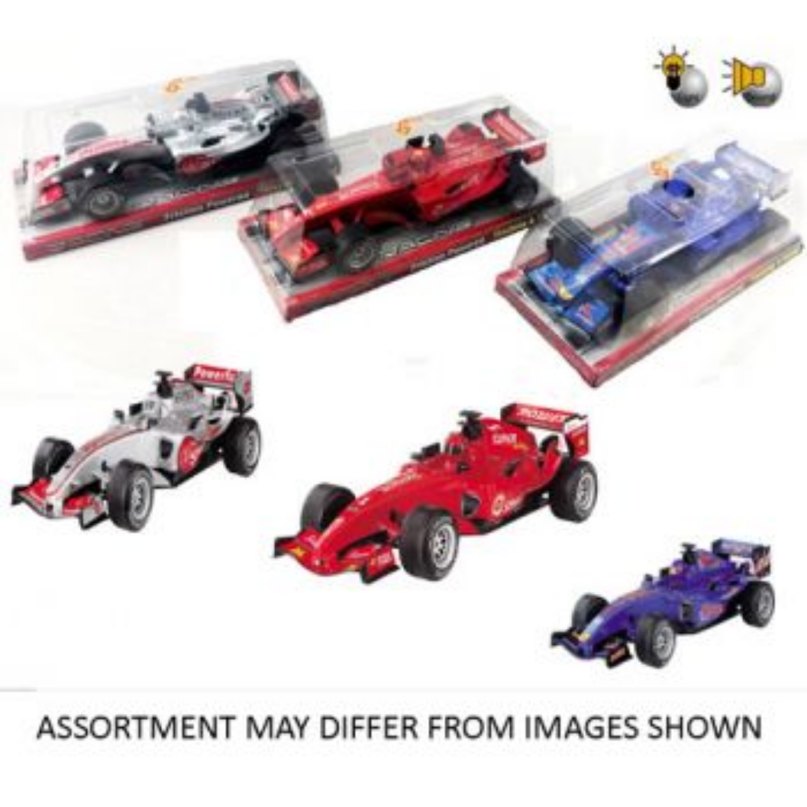 Picture of F1 Racing Car Friction with Lights & Sounds assorted