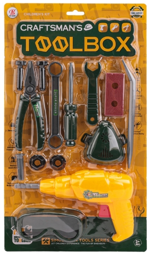 Picture of Tool Set Drill & Accessories 6pc carded