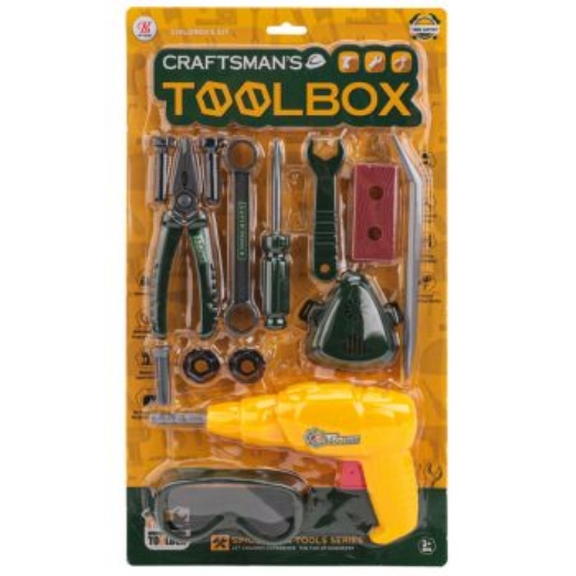 Picture of Tool Set Drill & Accessories 6pc carded