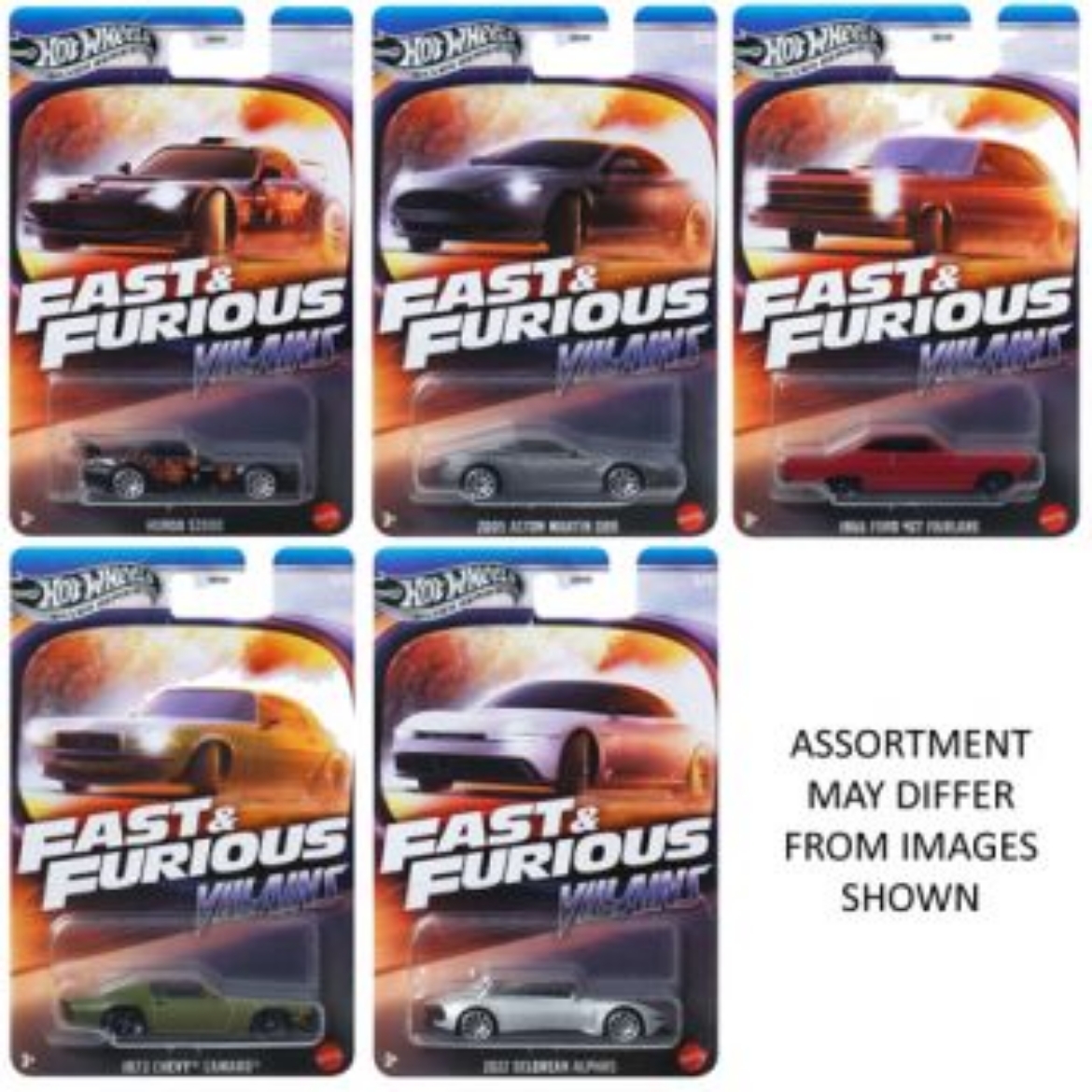 Picture of Hot Wheels Fast & Furious assorted ( ONLY SOLD in Carton of 10 )